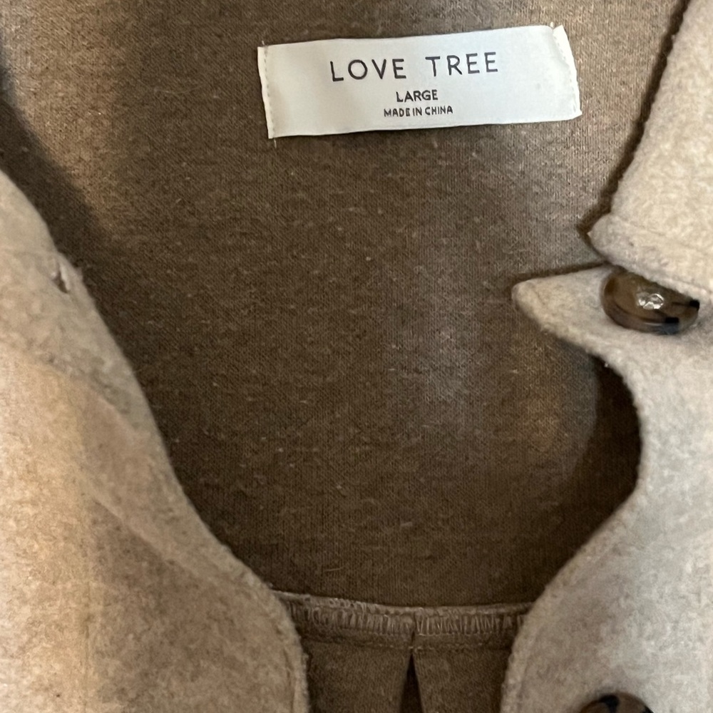 Love Tree Shacket - Picture 3 of 4